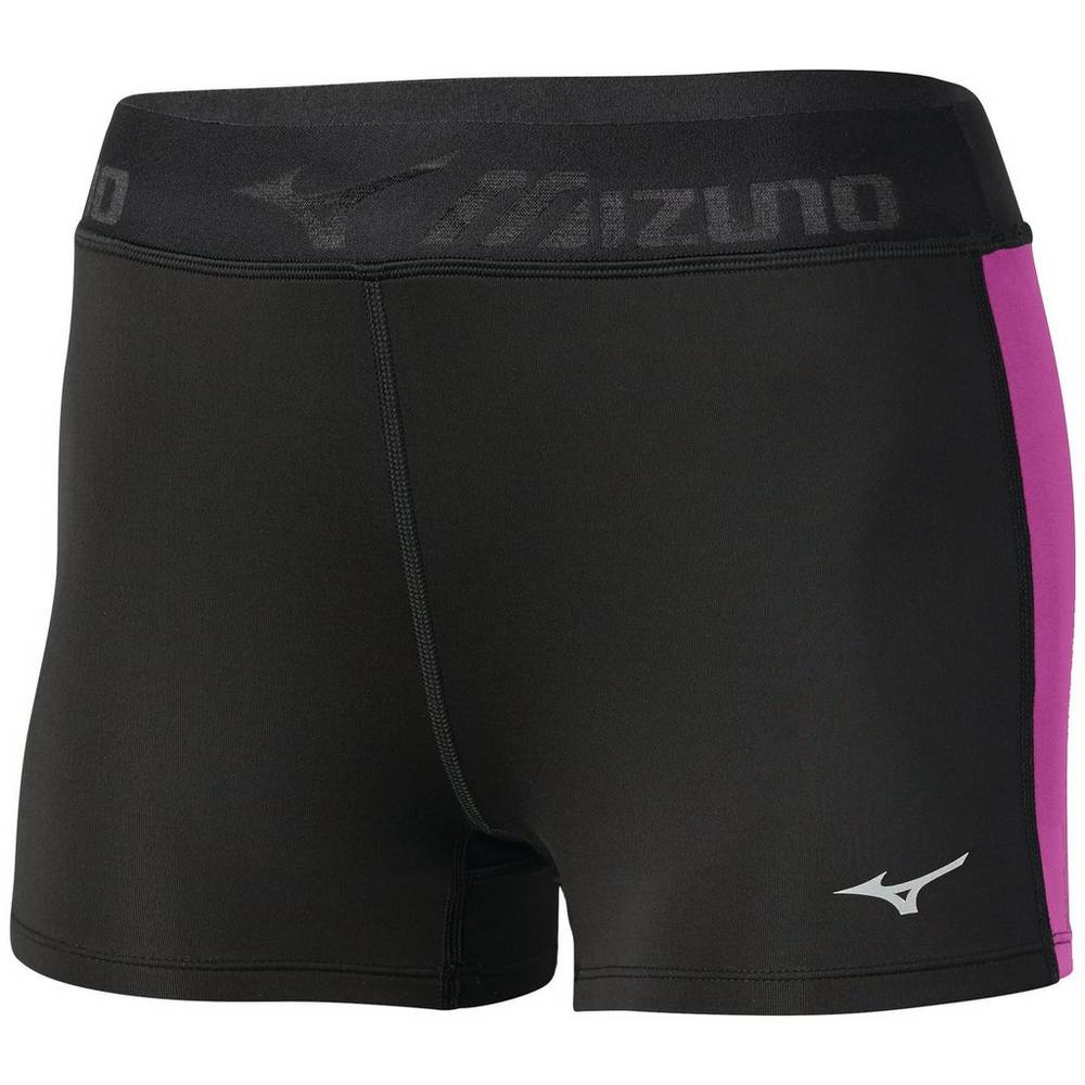 Leggings Mizuno Running Impulse Core Short - Mulher - Pretas - NYBPG8642